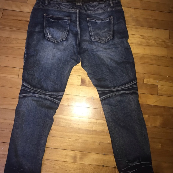 Biker jeans. - Picture 4 of 5